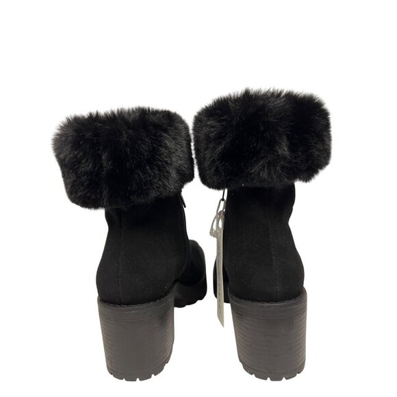 Andre Assous Milana Women Andre Assous Milana Women\'s Boots Fleece Fur Trim Water Resistant Ankle 5.5 NEW